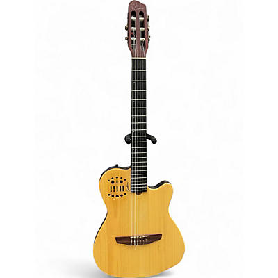 Used Godin ACS-SA NYLON Natural Classical Acoustic Electric Guitar