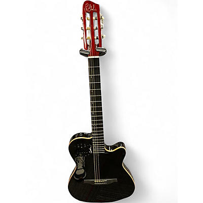 Used Godin ACS SLIM CEDAR BLACK Acoustic Electric Guitar