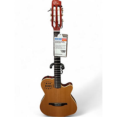 Used Godin ACS SLIM CEDAR NATURAL Classical Acoustic Electric Guitar
