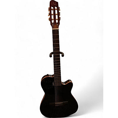 Godin Used Godin ACS Synth Access Black Classical Acoustic Electric Guitar