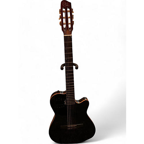 Godin Used Godin ACS Synth Access Black Classical Acoustic Electric Guitar Black