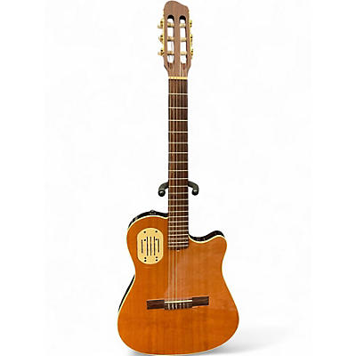 Used Godin Acousticaster Natural Classical Acoustic Electric Guitar