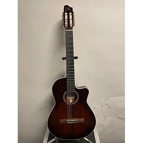 Godin Used Godin Arena Pro Cw Bourbon Burst Classical Acoustic Electric Guitar bourbon burst