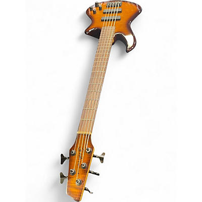Used Godin BG5 Tobacco Sunburst Electric Bass Guitar