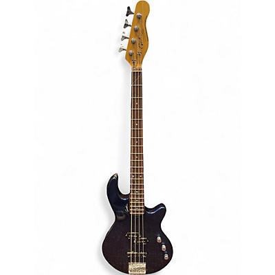 Used Godin FREEWAY 4 Blue Electric Bass Guitar
