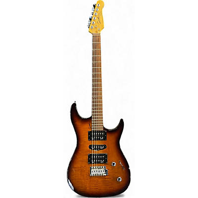 Used Godin FREEWAY CLASSIC Brown Sunburst Solid Body Electric Guitar