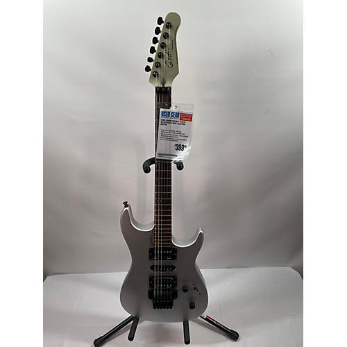 Godin Used Godin FREEWAY FLOYD Silver Solid Body Electric Guitar Silver