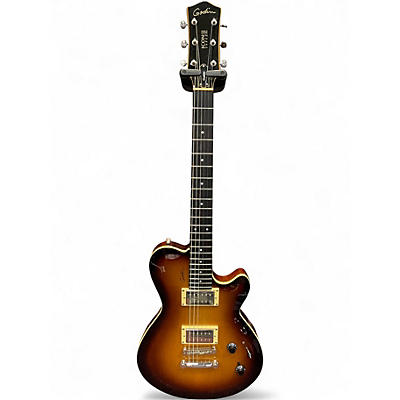 Used Godin Icon Type 2 Classic Sunburst Solid Body Electric Guitar
