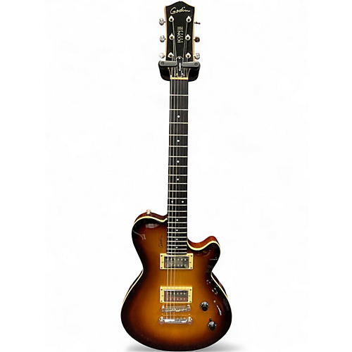 Used Godin Icon Type 2 Classic Sunburst Solid Body Electric Guitar Sunburst