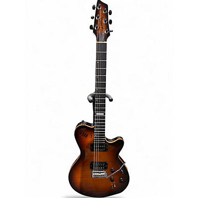 Used Godin LGXT Synth Access 2 Color Sunburst Solid Body Electric Guitar