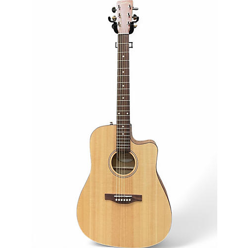 Used Godin METROPOLIS CW Natural Acoustic Electric Guitar Natural