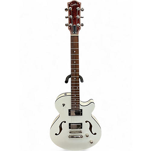 Used Godin MONTREAL PREMEIR HT Trans White Hollow Body Electric Guitar Trans White
