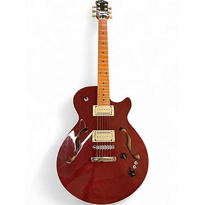 Used Godin MONTREAL PREMIERE PRO AZTEK RED SF Hollow Body Electric Guitar