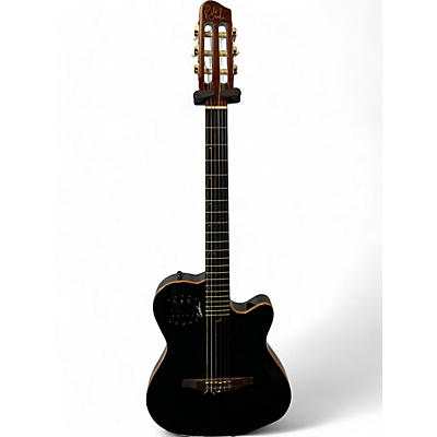 Godin Used Godin MULTIAC ACS SLIM SA BLACK Classical Acoustic Electric Guitar