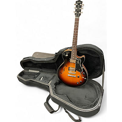 Used Godin Montreal Premier  2 Color Sunburst Hollow Body Electric Guitar