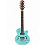 Used Godin Montreal Premiere HT Baltic Blue Hollow Body Electric Guitar Baltic Blue