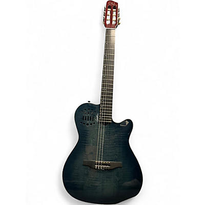 Used Godin Multiac ACS-SA Denim Classical Acoustic Electric Guitar