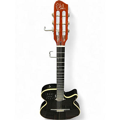 Used Godin Multiac Black Classical Acoustic Electric Guitar