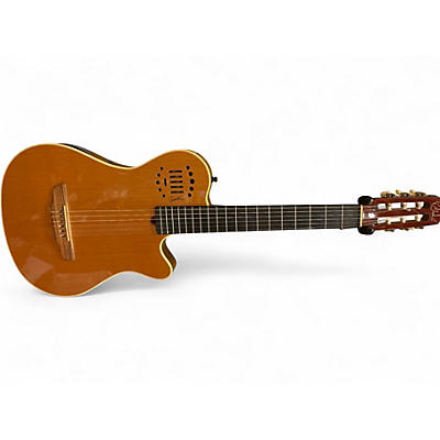 Used Godin Multiac Duet Ambiance Antique Amber Acoustic Electric Guitar