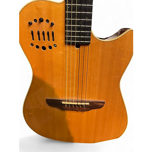 Used Godin Multiac Duet Ambiance Natural Acoustic Electric Guitar Natural