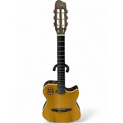 Used Godin Multiac Encore Natural Acoustic Electric Guitar
