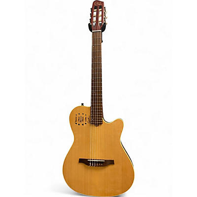 Used Godin Multiac Encore Natural Acoustic Electric Guitar