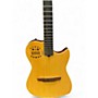 Used Godin Multiac Nylon SA Yellow Classical Acoustic Electric Guitar Yellow
