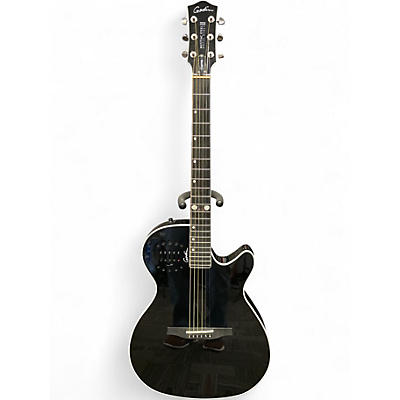 Used Godin Multiac Steel Doyle Dykes Signature  Black Solid Body Electric Guitar