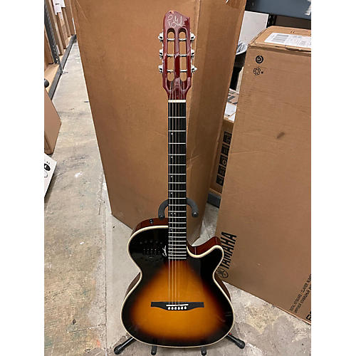 Godin Used Godin Multiac Steel Duet 2 Color Sunburst Hollow Body Electric Guitar 2 Color Sunburst