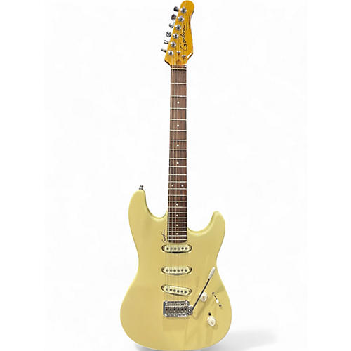 Used Godin Progression Cream Solid Body Electric Guitar Cream