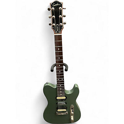 Used Godin RADIUM Green Solid Body Electric Guitar