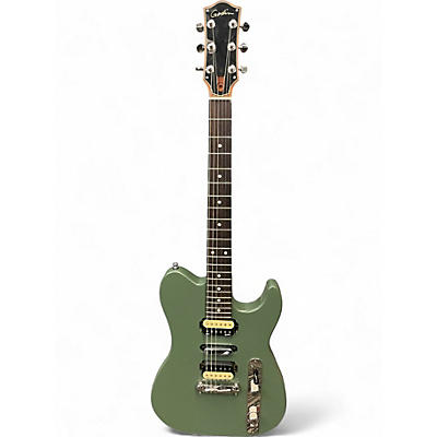 Used Godin Radium X Matte Green Solid Body Electric Guitar