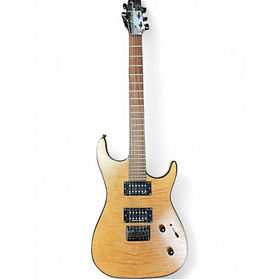 Used Godin Redline HB natural Aww Flame Solid Body Electric Guitar