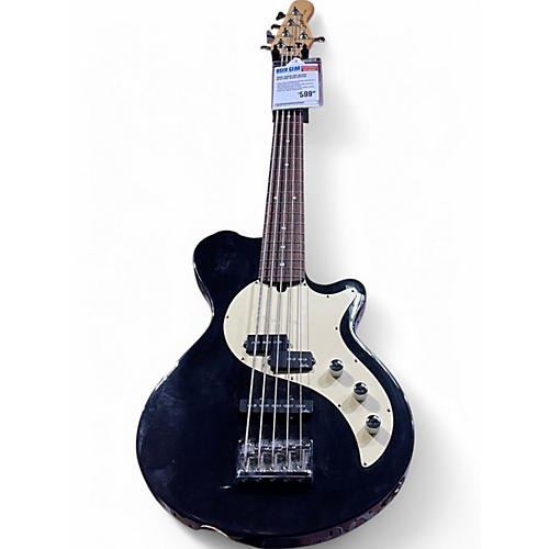 Used Godin SD5 Black Electric Bass Guitar Black