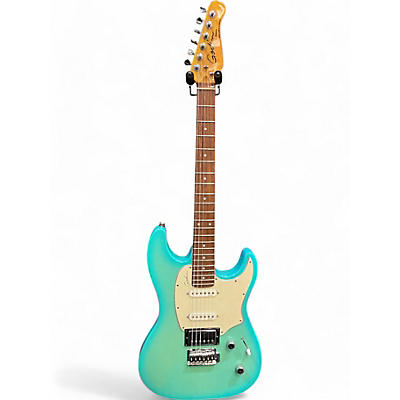 Used Godin SESSION HT Ocean Turquoise Solid Body Electric Guitar