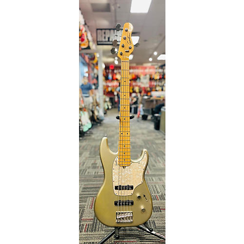 Godin Used Godin SHIFTER 5 CLASSIC Gold Electric Bass Guitar Gold