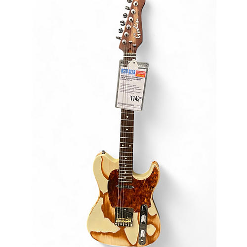 Used Godin STADIUM PRO OZARK CREAM HANGOVER Solid Body Electric Guitar OZARK CREAM HANGOVER