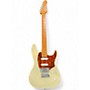 Used Godin Session Cream Solid Body Electric Guitar Cream