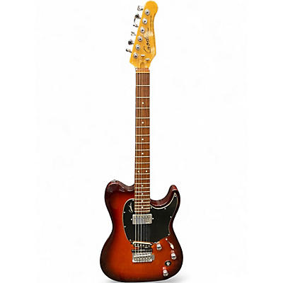 Used Godin Session Custom Tobacco Burst Solid Body Electric Guitar