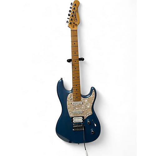 Used Godin Session LTD Blue Solid Body Electric Guitar Blue