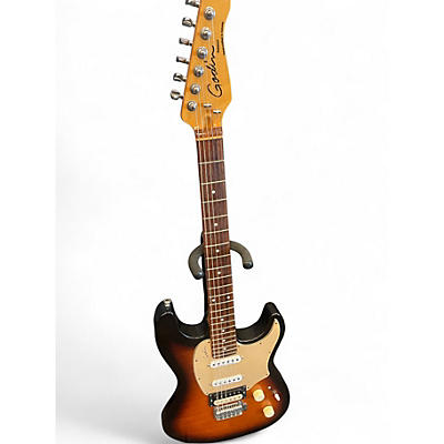 Used Godin Session Sunburst Solid Body Electric Guitar