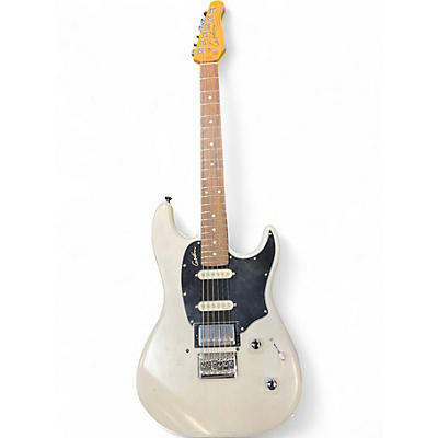 Used Godin Session Trans Cream Solid Body Electric Guitar