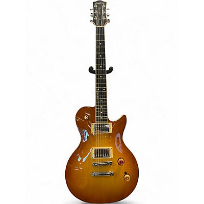 Used Godin Summit Classic HB C Honey Burst Solid Body Electric Guitar