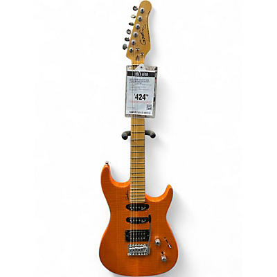 Used Godin Velocity HSS Trans Orange Solid Body Electric Guitar