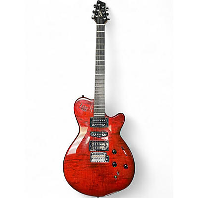 Used Godin XTSA Crimson Red Trans Solid Body Electric Guitar
