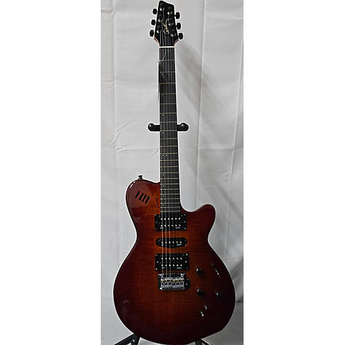 Godin Used Godin XTSA DARK ICE TEA NATURAL Solid Body Electric Guitar DARK ICE TEA NATURAL