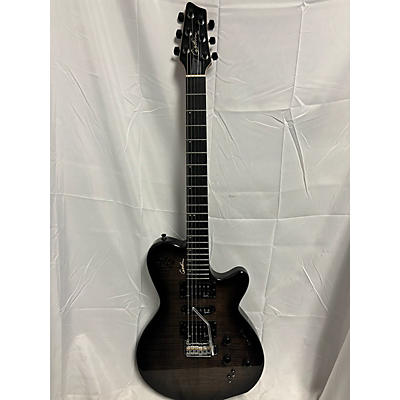 Godin Used Godin XTSA HSH Multi-Voice Trans Black Solid Body Electric Guitar