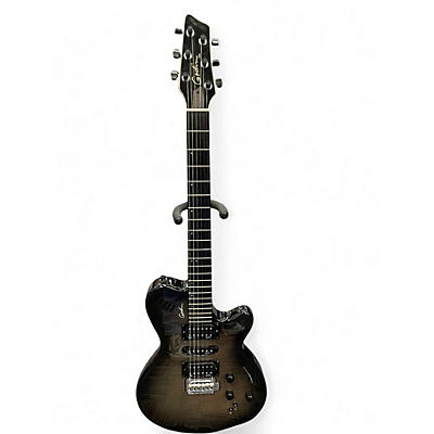 Used Godin XTSA Trans Black Solid Body Electric Guitar