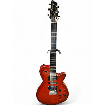 Used Godin XTSA Trans Red Solid Body Electric Guitar