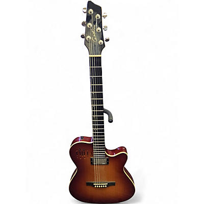 Used Godin a6 ultra 2 Color Sunburst Acoustic Electric Guitar